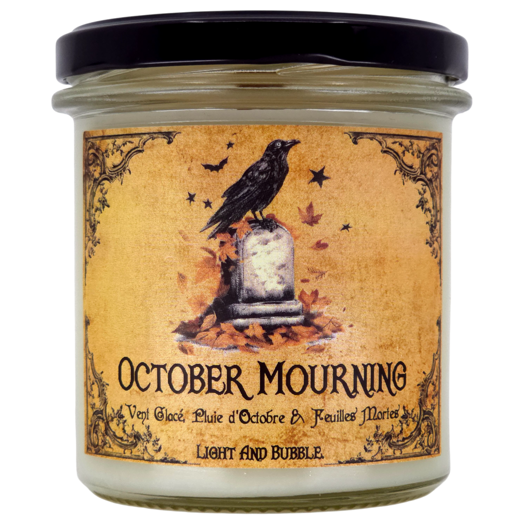 OCTOBER MOURNING - candle