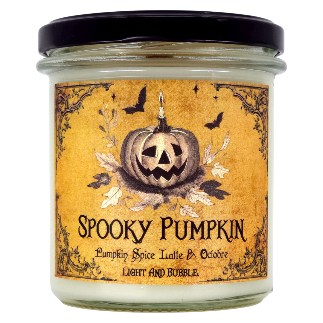 SPOOKY PUMPKIN - candle