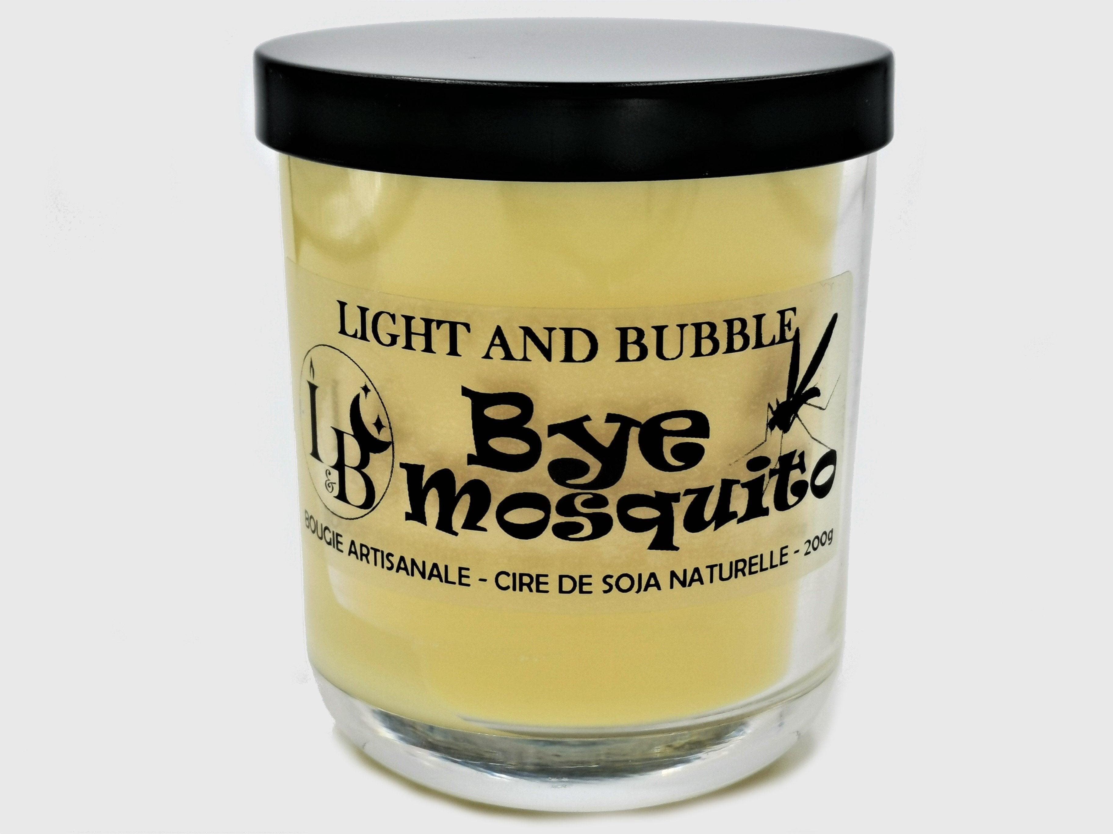 BYE MOSQUITO candle 200g Light And Bubble