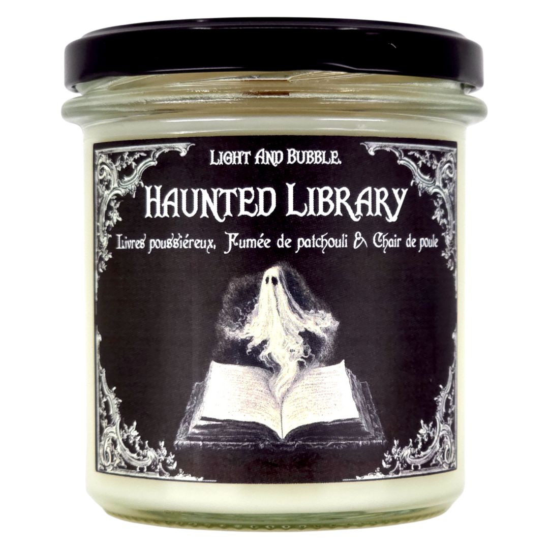 HAUNTED LIBRARY - candle