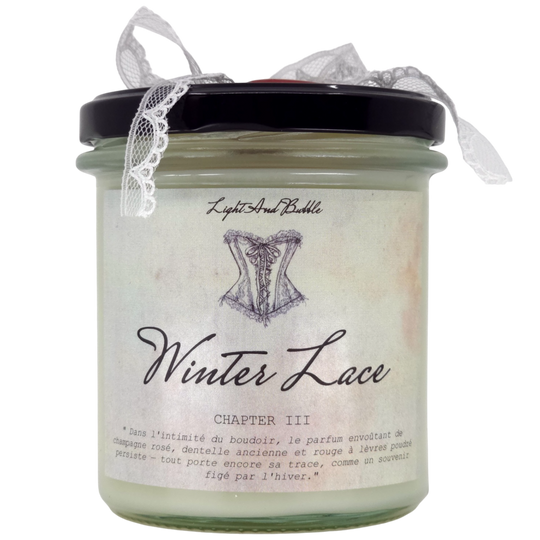 WINTER LACE - candle