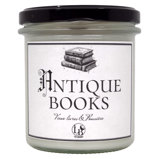 ANTIQUE BOOKS - bougie