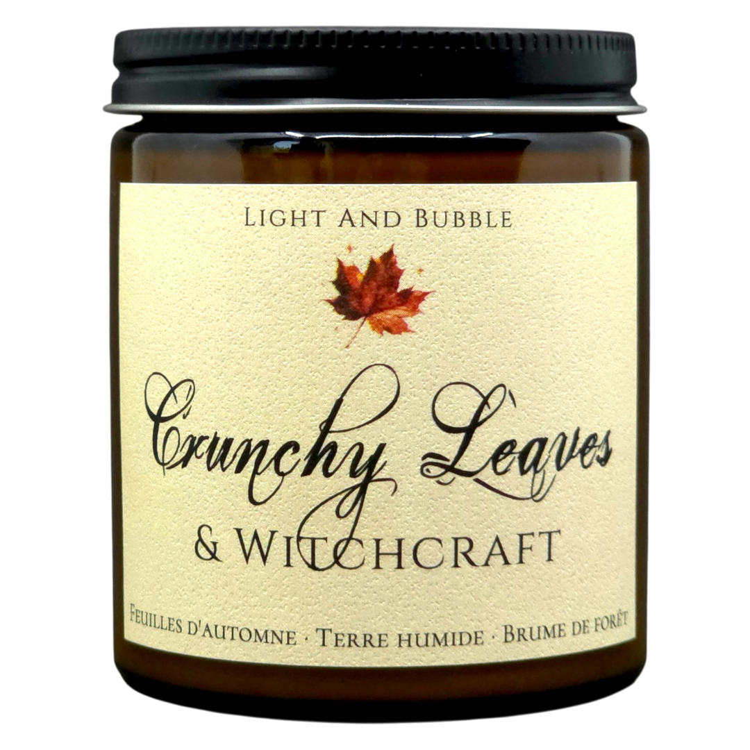 CRUNCHY LEAVES &amp; WITCHCRAFT - bougie