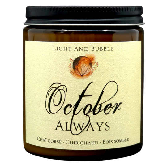 OCTOBER ALWAYS - bougie