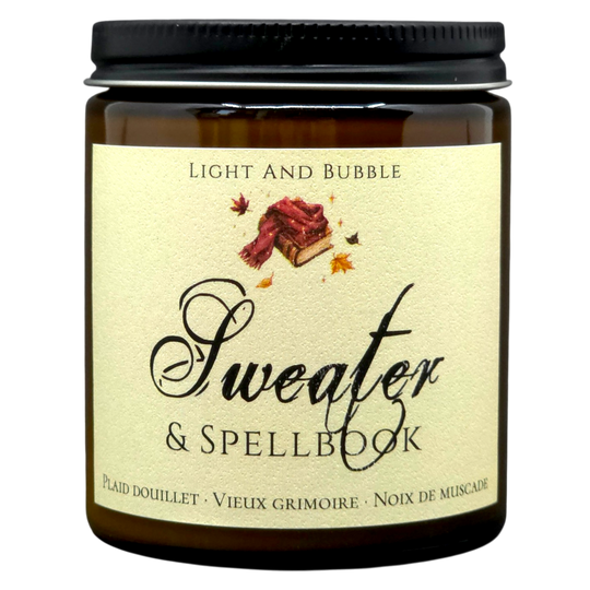 SWEATER &amp; SPELLBOOK - bougie
