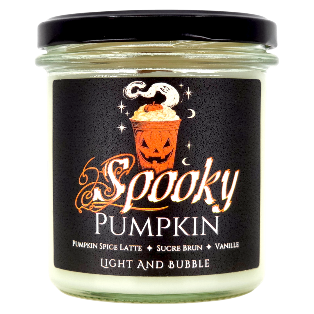 SPOOKY PUMPKIN - candle