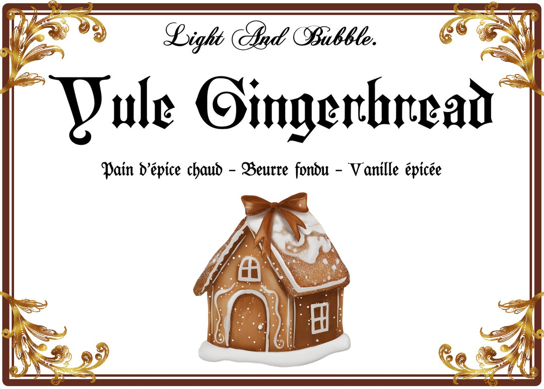 YULE GINGERBREAD - bougie