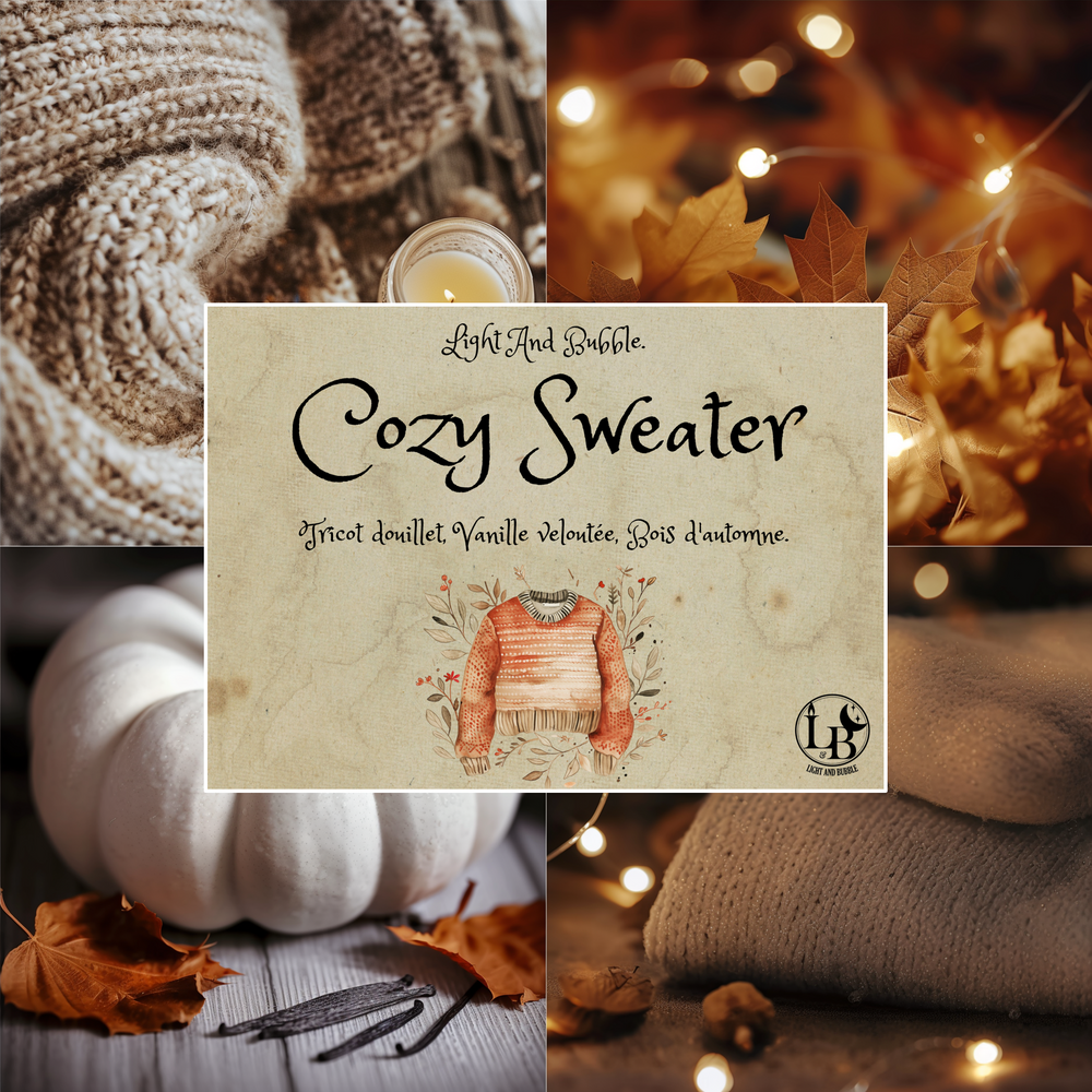 COZY SWEATER - candle