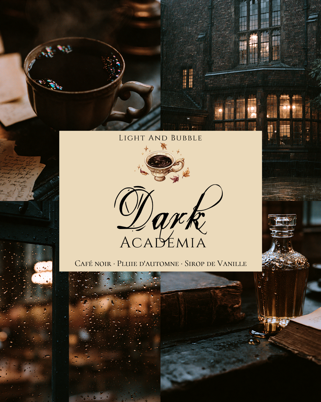 DARK ACADEMIA - bougie
