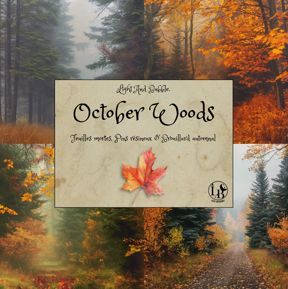 OCTOBER WOODS - candle