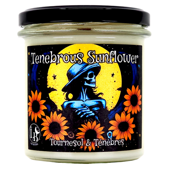 TENEBROUS SUNFLOWER - candle