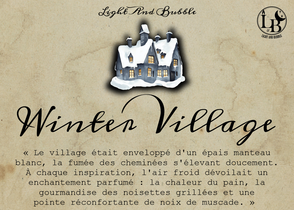 WINTER VILLAGE - bougie