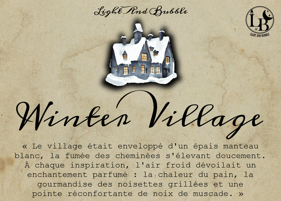 WINTER VILLAGE - candle