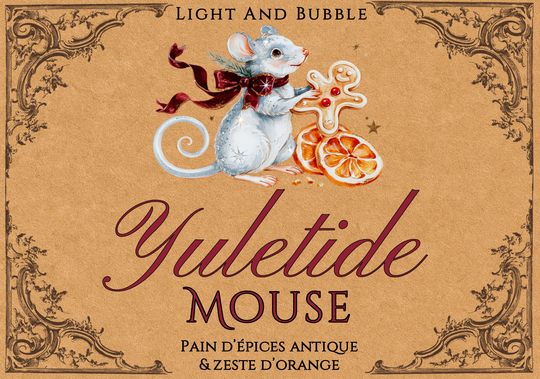 YULETIDE MOUSE - bougie