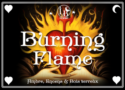 BURNING FLAME - candle