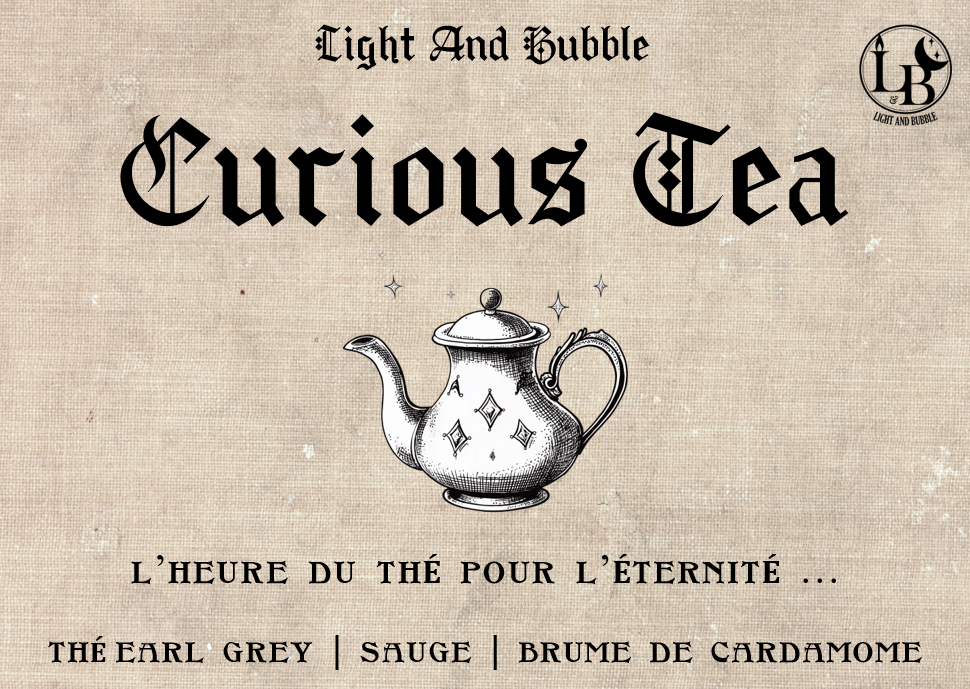 CURIOUS TEA - candle 