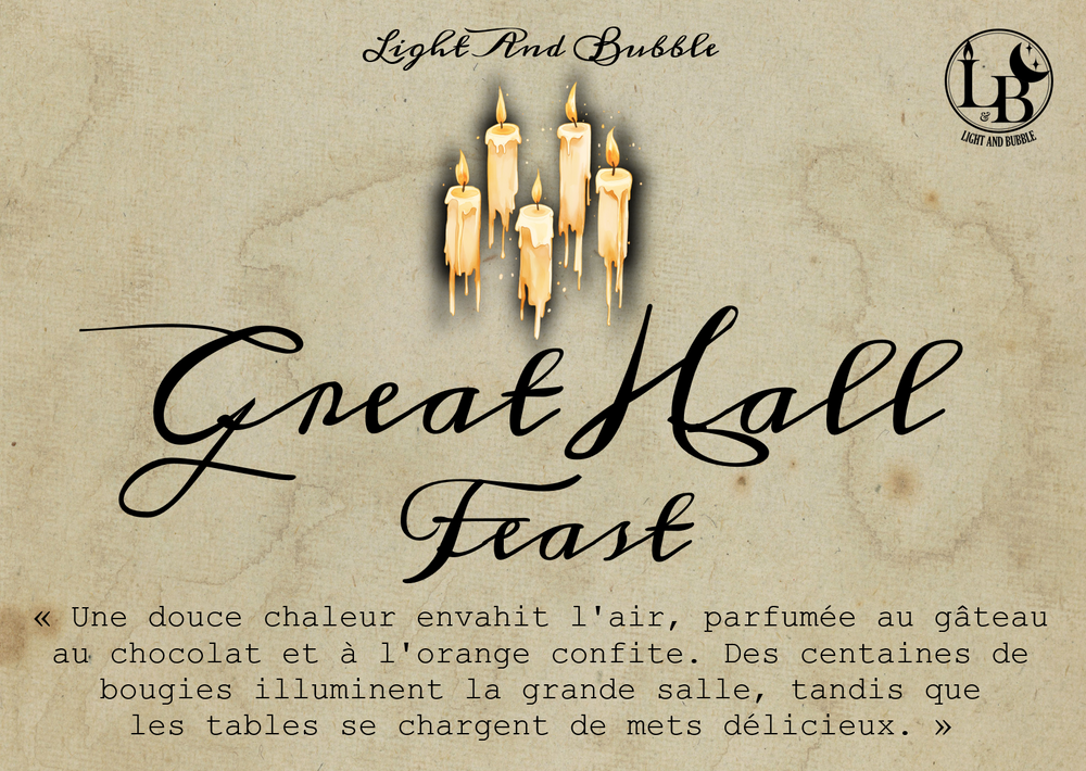 GREAT HALL FEAST - bougie