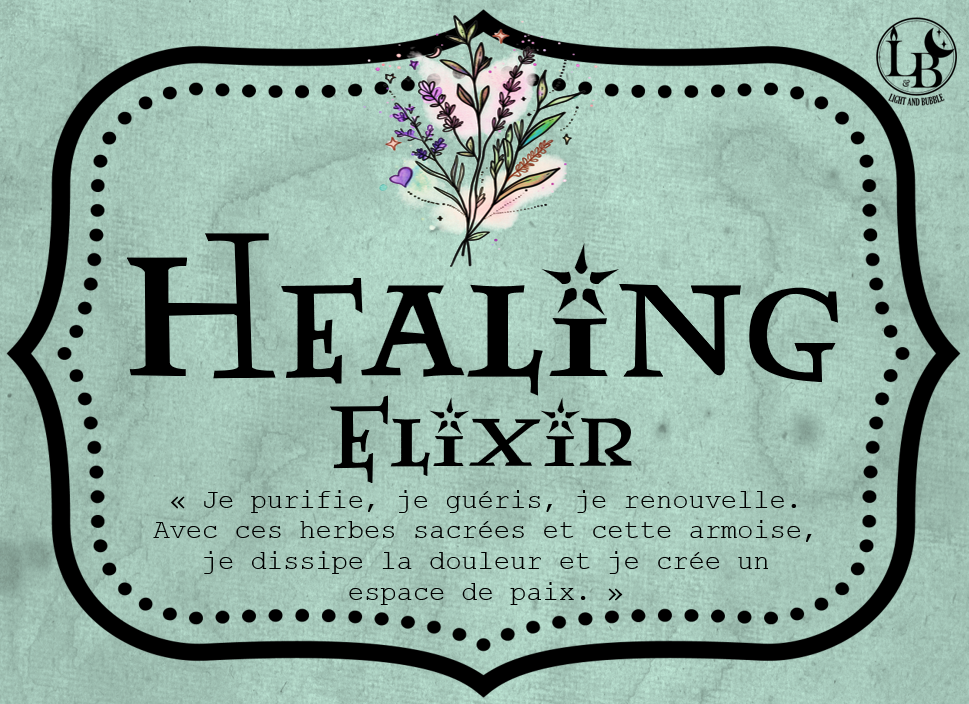 HEALING ELIXIR - candle