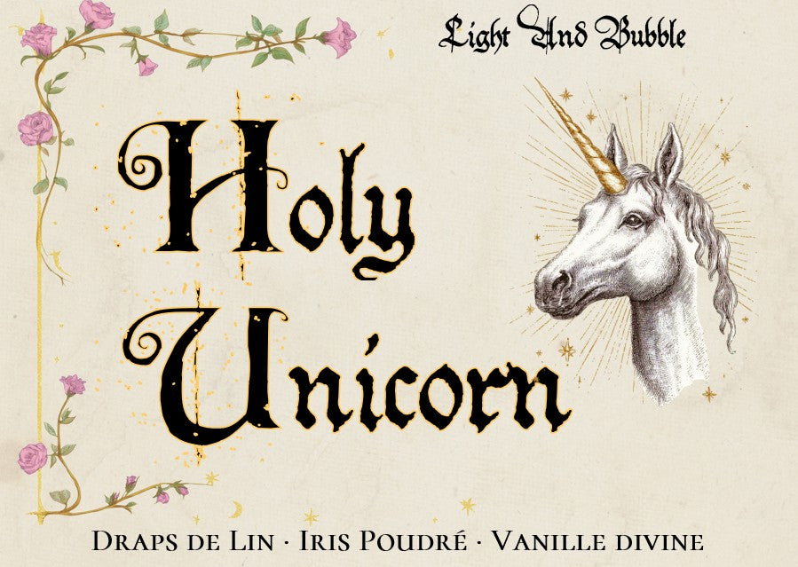Heiliges Einhorn - Kerze