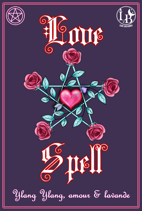 LOVE SPELL - Ritualkerze