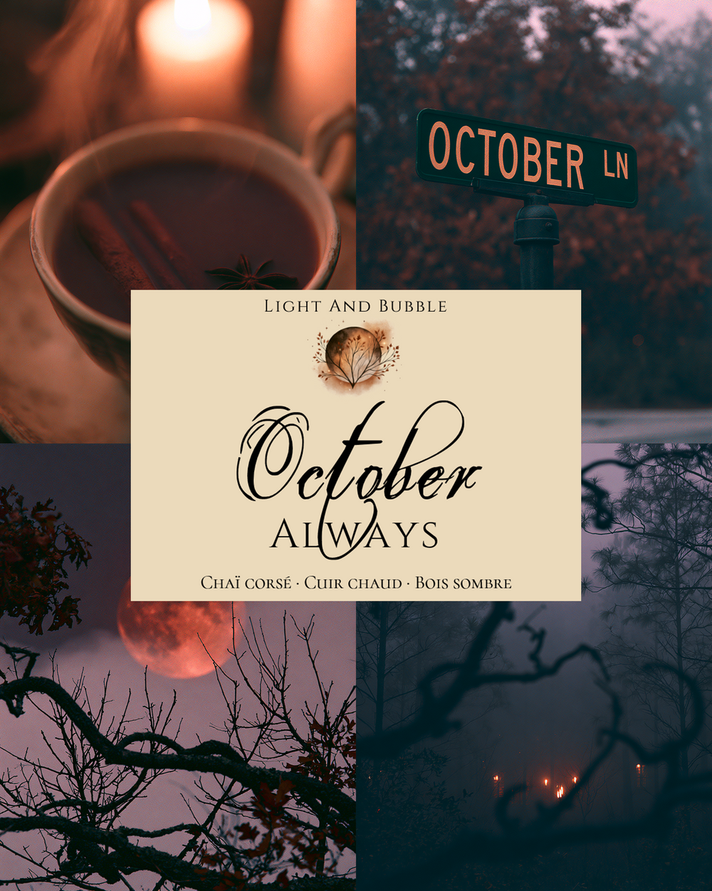 OCTOBER ALWAYS - bougie