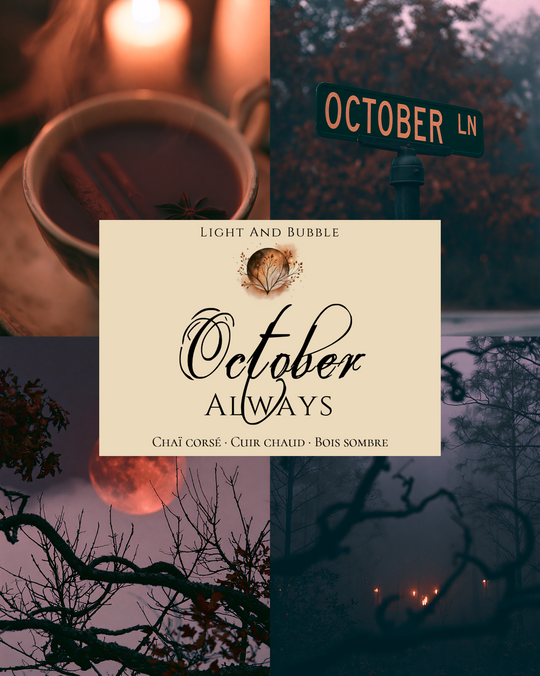 OCTOBER ALWAYS - bougie