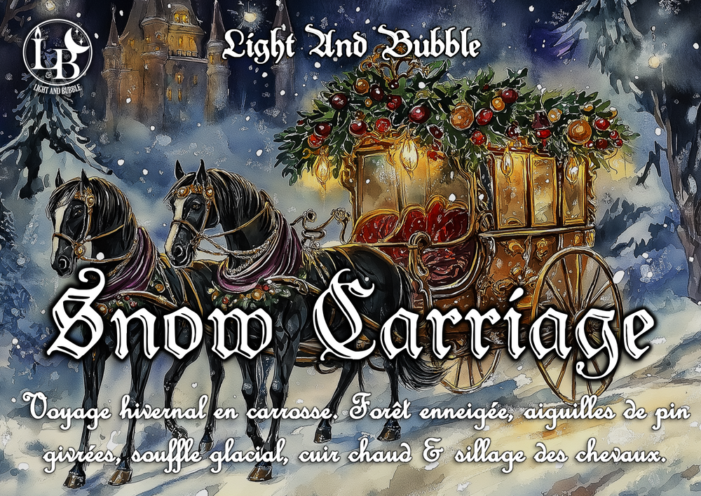 SNOW CARRIAGE - bougie