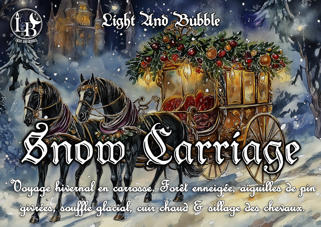 SNOW CARRIAGE - bougie