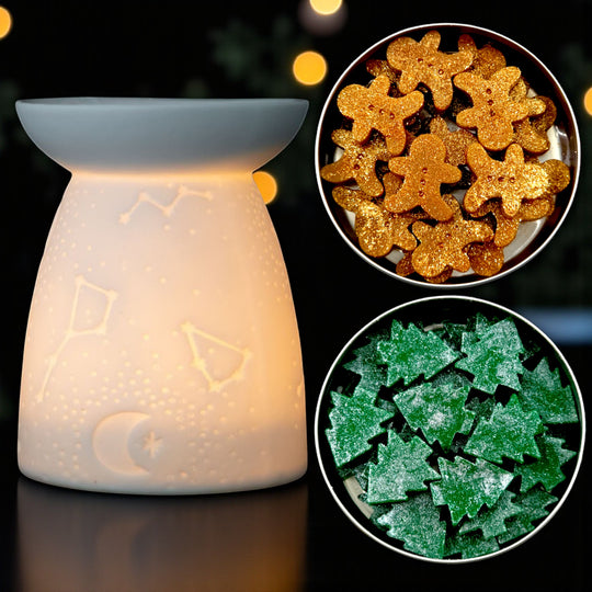 Lot Brûle Parfum & Fondants - Christmas Village