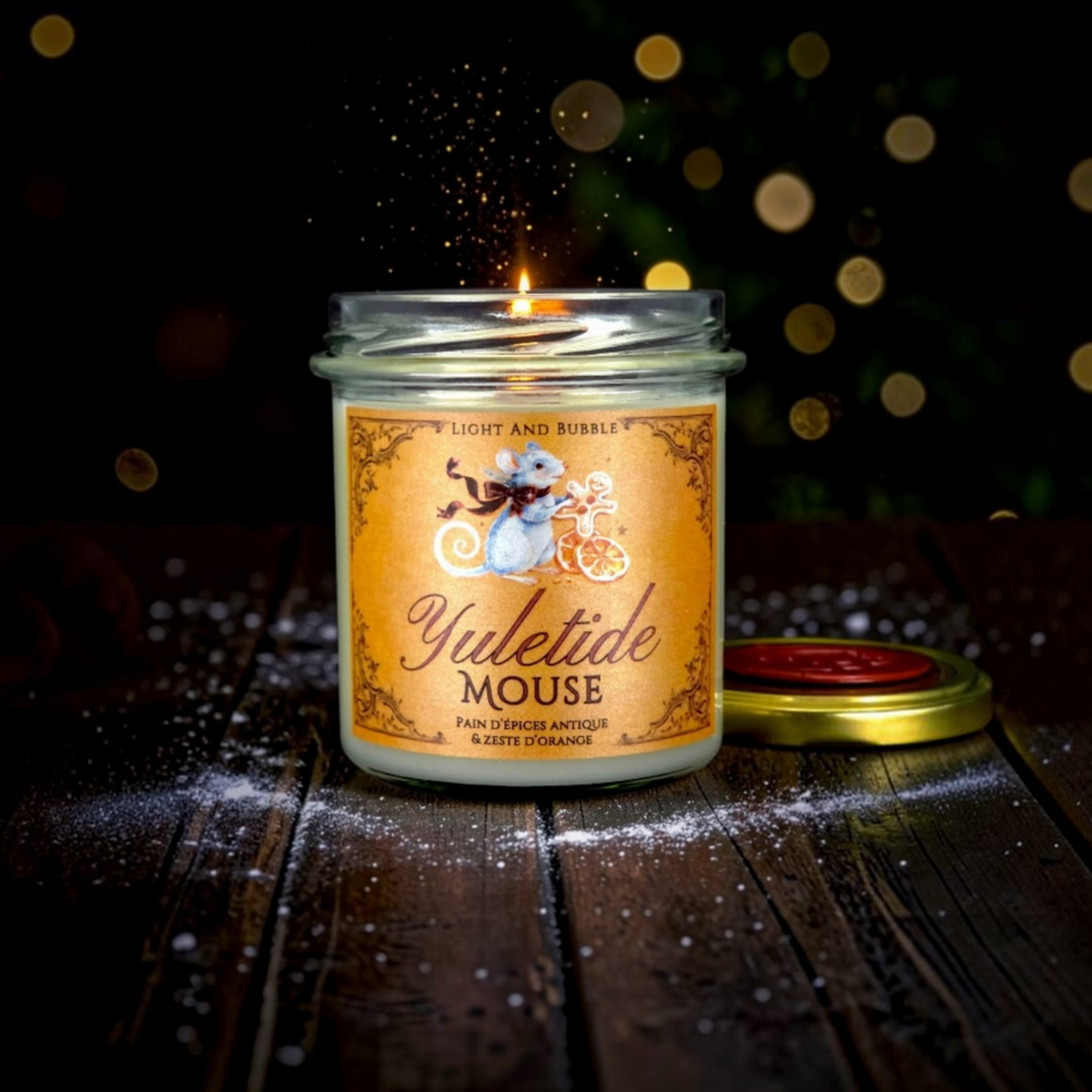 YULETIDE MOUSE - bougie