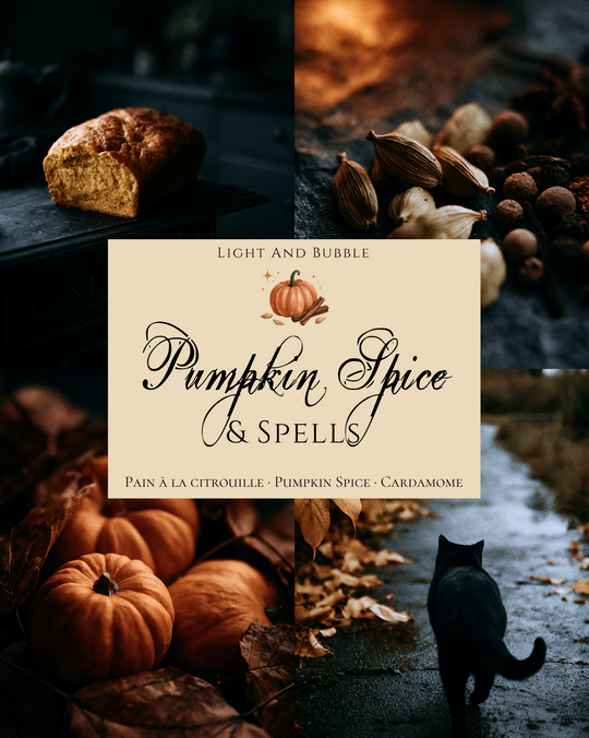 PUMPKIN SPICE &amp; SPELLS - bougie