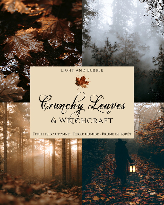 CRUNCHY LEAVES &amp; WITCHCRAFT - bougie