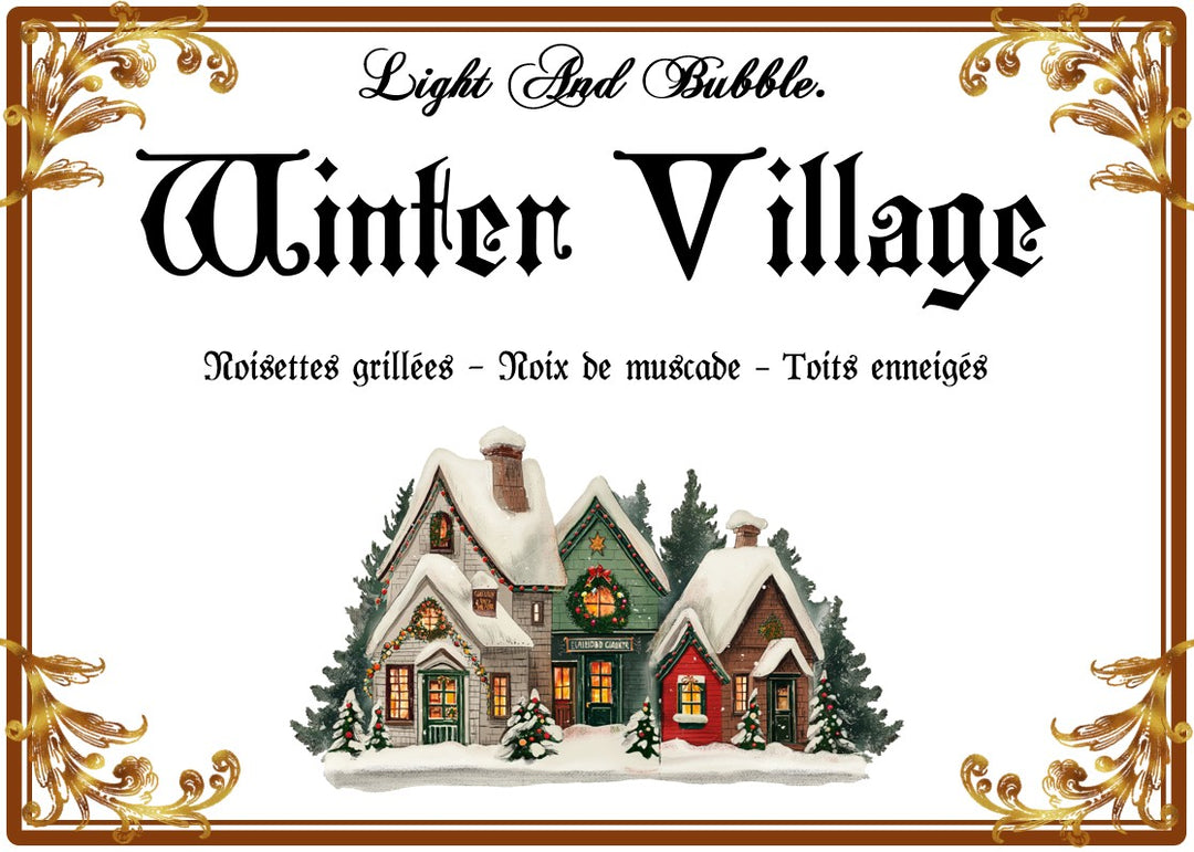 WINTER VILLAGE - bougie