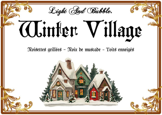 WINTER VILLAGE - bougie