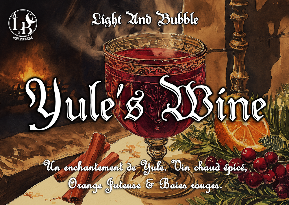 YULE'S WINE - candle